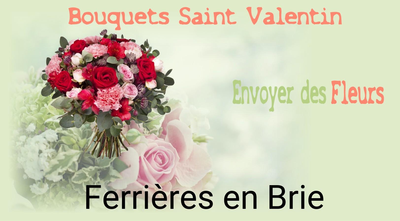 Roses de Saint-Valentin livrées à Ferrières-en-Brie